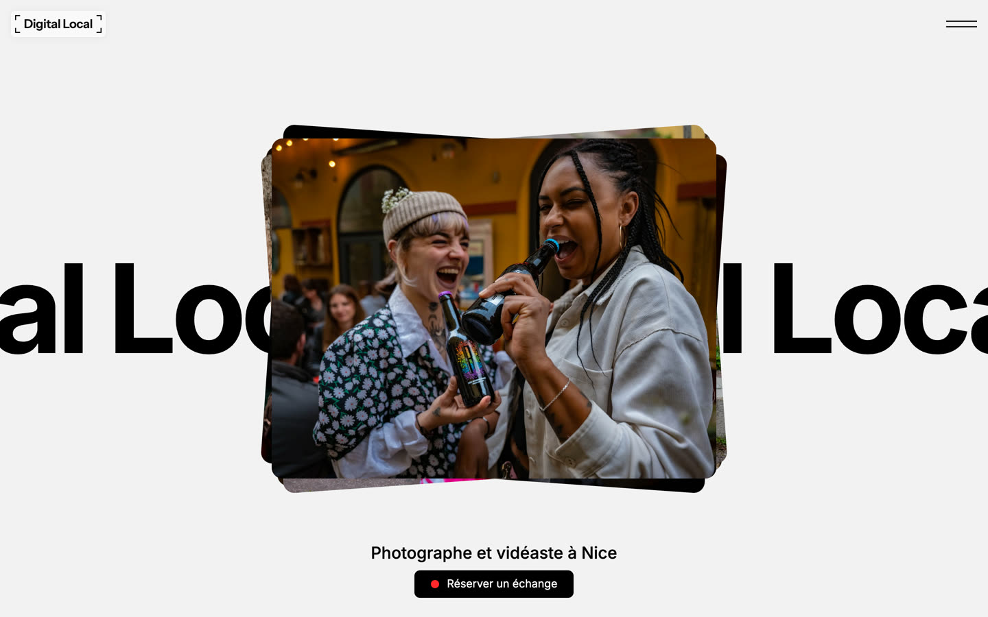 Page d'accueil de digital-local.fr sur ordinateur